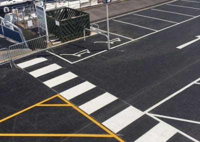 Zebra Crossing Car Bays