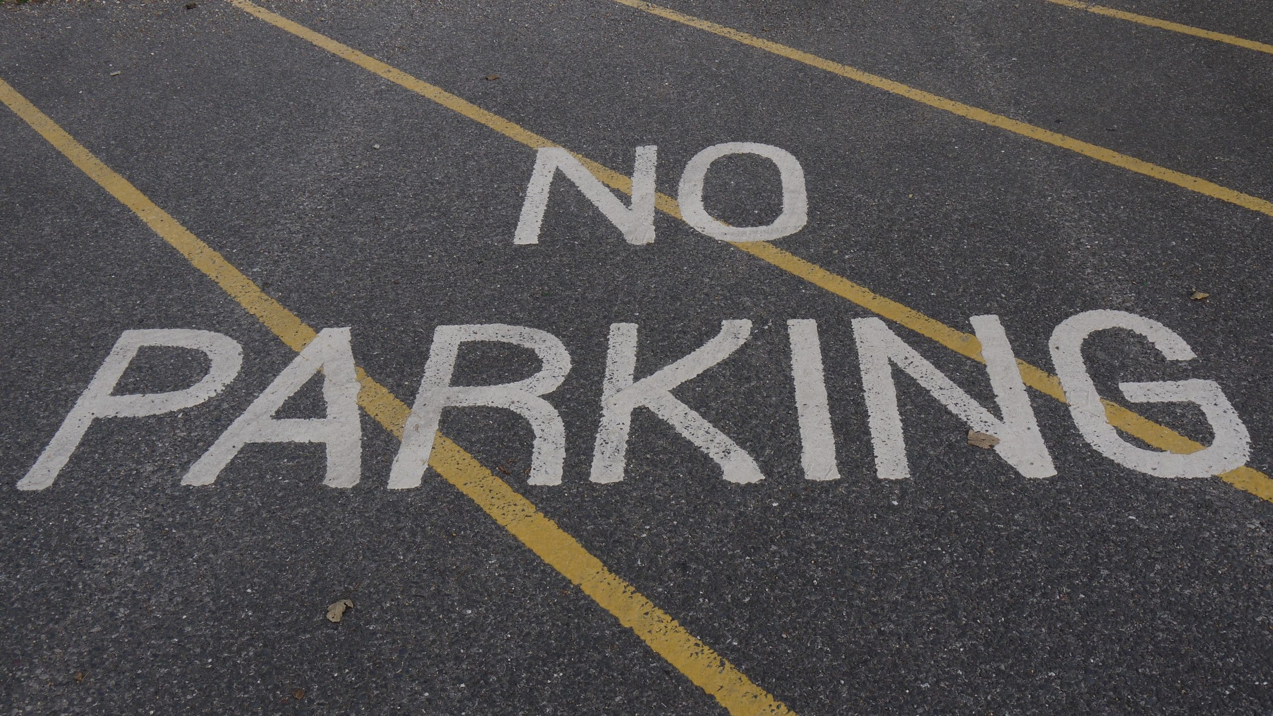 Car park lines