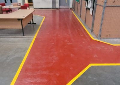 Tidworth Barracks Paint internal building