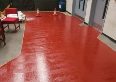 Tidworth Barracks Paint internal building