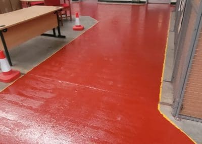 Tidworth Barracks Paint internal building